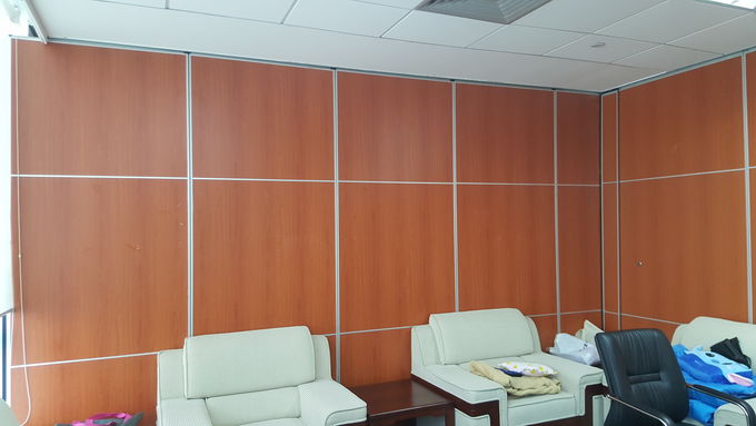 دیوارهای پارتیشن تاشو تجاری آکوستیک سطح ملامین / پارچه برای دفتر