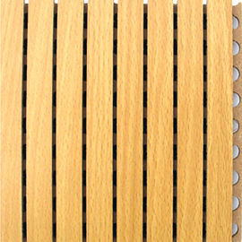 Fireproof Groove Sound Proof Wooden Acoustic Decorative Wall Panels
