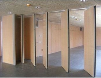 تجاری استفاده نشده بدون طبقه طبقه رنگ متحرک 80 میلی متر پارتیشن دیواری قابل اجرا با صدا ضد صدا را برای دفتر انتخاب کنید
