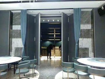 رستوران دنج اتاق تاشو پارتیشن دیوار / Movable Sliding دروازه 65mm