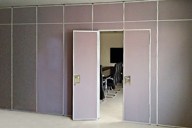 دیوارهای پارتیشن متحرک متحرک قابل شستشو صوتی قابل استفاده برای سالن ضیافت / فرودگاه