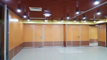 درب آلومینیومی کشویی Movable Acsoustic Folding Partition Wall برای Office Multi Color