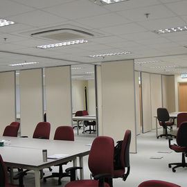 دیوار پارتیشن های دفتر مد لغزنده با سیستم آلومینیومی آویز سیستم موقعیت داخلی
