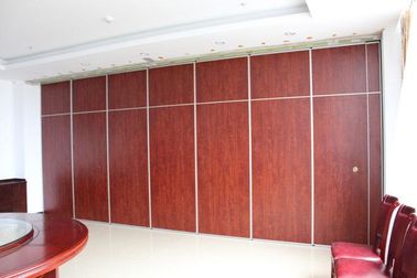 سالن پذیرایی سالن کشویی پارتیشن های دیواری چوبی با کیفیت پارچه ای با سطح پارچه