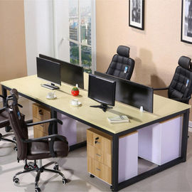 پارتیشن دفتر کامل مبلمان بالا / L &amp;amp; T شکل دفتر جدول ایستگاه کاری