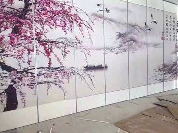 پانل های ضدعفونی کننده تزئینی چوبی دیوار پارتیشن متحرک برای سالن های رقص