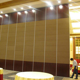 آلومینیوم داخلی کشویی کشویی 65mm دیوار های پارتیشن متحرک برای اتاق جلسه