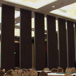 درب داخلی اتاق تقسیم کشویی پارتیشن دیوار سطح پارچه برای سالن های رقص