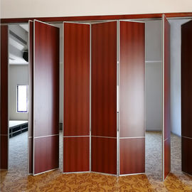 درب داخلی درب کشویی طراحی چوبی متحرک دیوار پارتیشن برای سالن ضیافت و سالن کنفرانس