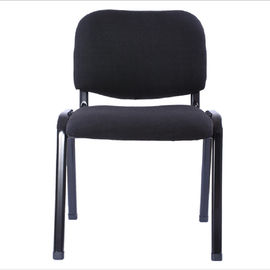 صندلی دفتر ارگونومیک آبی، اتاق جلسه یا صندلی در اتاق نشیمن بدون چرخ