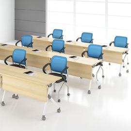 میزهای کنفرانس سبک و قابل تنظیم قابل تنظیم و صندلی برای اتاق آموزش