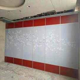 دیوارهای پارتیشن قابل اجرا بر روی رنگ سفارشی / دیوار متحرک آکوستیک متحرک برای سالن ضیافت