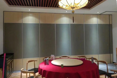 درب های متحرک با صدا، کشویی دیوارهای پارتیشن، سطح چوبی ISO9001