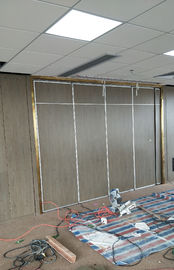 سیستم استقرار دیوارهای پارتیشن کشویی صدا / دیوارهای قابل استفاده برای کلاس درس