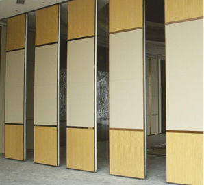 اتاق های آکوستیک کشویی آلومینیومی پارتیشن های قابل جدا شدن دفتر را برای اتاق کنفرانس