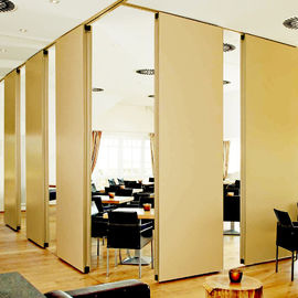 اتاق های آکوستیک کشویی آلومینیومی پارتیشن های قابل جدا شدن دفتر را برای اتاق کنفرانس