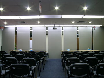 سیستم کفپوش سقفی سیستم تلفن همراه Door Banquet Hall Folding Partition Wall