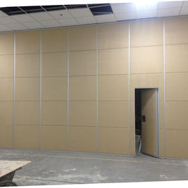 دفتر متحرک پروفایل های چوبی آلومینیوم کشویی پارتیشن دیوار برای سالن های رقص