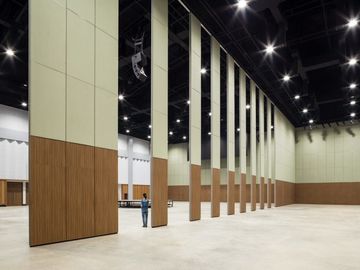 اتاق کنفرانس تاشو جداکننده دیوار جدای 500-1230 میلی متر عرض