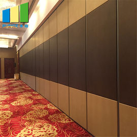 دفترچه راهنما تاشو مشخصات آلومینیوم دیوارهای پارتیشن کشویی متحرک برای هتل