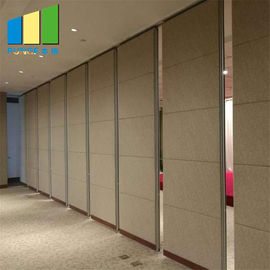 کشویی پانل های قابل اجرا آکوستیک دیوارهای پارتیشن متحرک برای اتاق اجتماعات