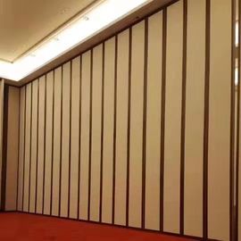 درب کشویی قابل حمل درب پارتیشن اثبات شده چوب چوبی تاشو برای هتل