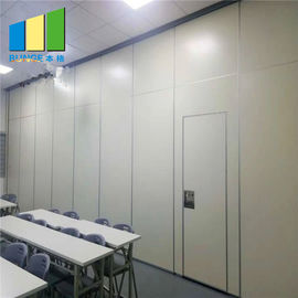 دیوارهای پارتیشن کشویی قابل جابجایی سیستم آویز دستی برای اتاق کنفرانس