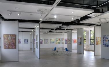 دیوار نمایشگاه پارتیشن متحرک متحرک اتاق نمایشگاه استاندارد برای مرکز نمایشگاه