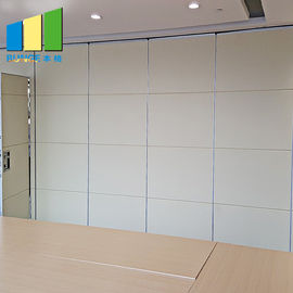 درب های کشویی ضد صدا قابلیت جابجایی پارتیشن های آکوستیک تاشو دیوارهای قابل حمل برای سالن کنفرانس