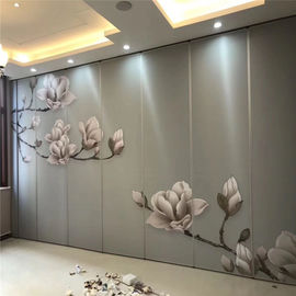 دیوارهای پارتیشن متحرک Ebunge Walls Walls Operable سطح چاپ چشم انداز برای رستوران Upscale