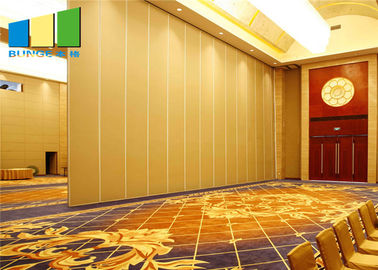 دیوارهای پارتیشن بندی قابل اجرا تاشو مجزا هتل جلسات آکوستیک اثبات صدا دیوار متحرک
