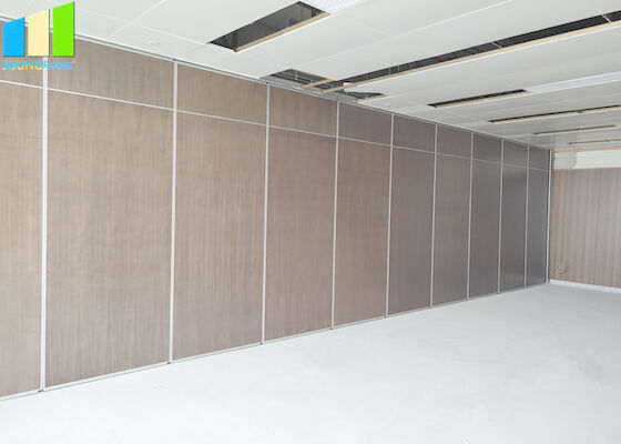 دیوارهای پارتیشن متحرک پارتیشن متحرک چوبی تقسیم متحرک برای دفتر