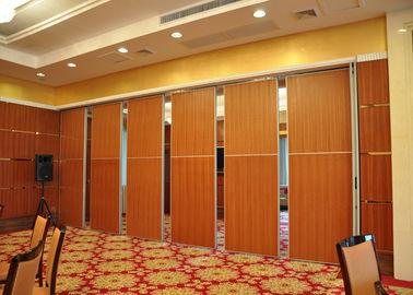 Commercial Hotel Restaurant Movable Partition Wall / Folding Room Dividers