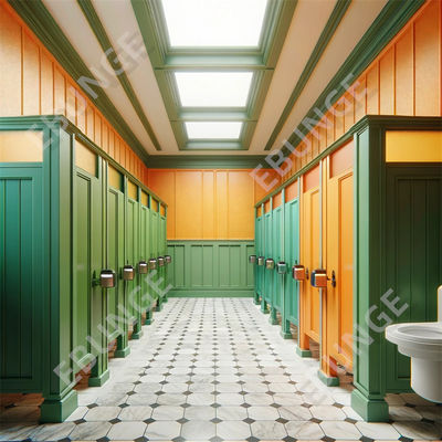 دیوار جداکننده توالت با عملکرد ضد آتش بالا با گزینه های رنگ مختلف و مقاومت در برابر ضربه