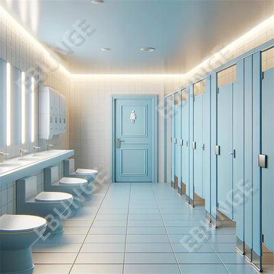 آسان برای تمیز کردن و مقرون به صرفه حمام پارتیشن پشتیبانی سفارشی حمام تجاری پارتیشن