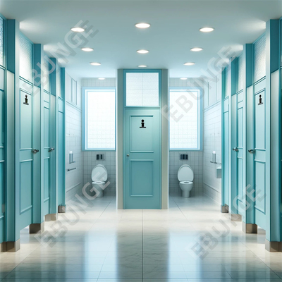 آسان برای تمیز کردن و مقرون به صرفه حمام پارتیشن پشتیبانی سفارشی حمام تجاری پارتیشن