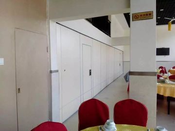 Commercial Sound Proof Partitions Wall , Sliding Folding Acoustic Room Dividers