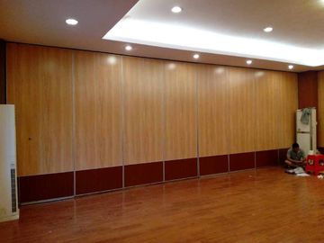 کشویی کشویی دیوارهای پارتیشن قابل اجرا برای سالن ضیافت / جداول اتاق صوتی
