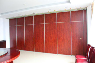 دیوارهای پارتیشن کشویی مقاوم در برابر صدا برای اتاق اداری / اتاق کنفرانس