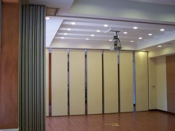 2000mm ارتفاع صدا ثابت موازی کشویی دیوارهای پارتیشن برای سالن کنفرانس