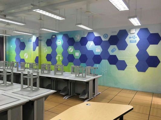 پانل های صوتی فیبر پلی استری سازگار با محیط زیست