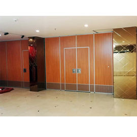 دیوارهای متحرک کشویی یا کشویی Portable قابل حمل دیوار متحرک قابل حمل برای سالن دفتر / سالن ضیافت